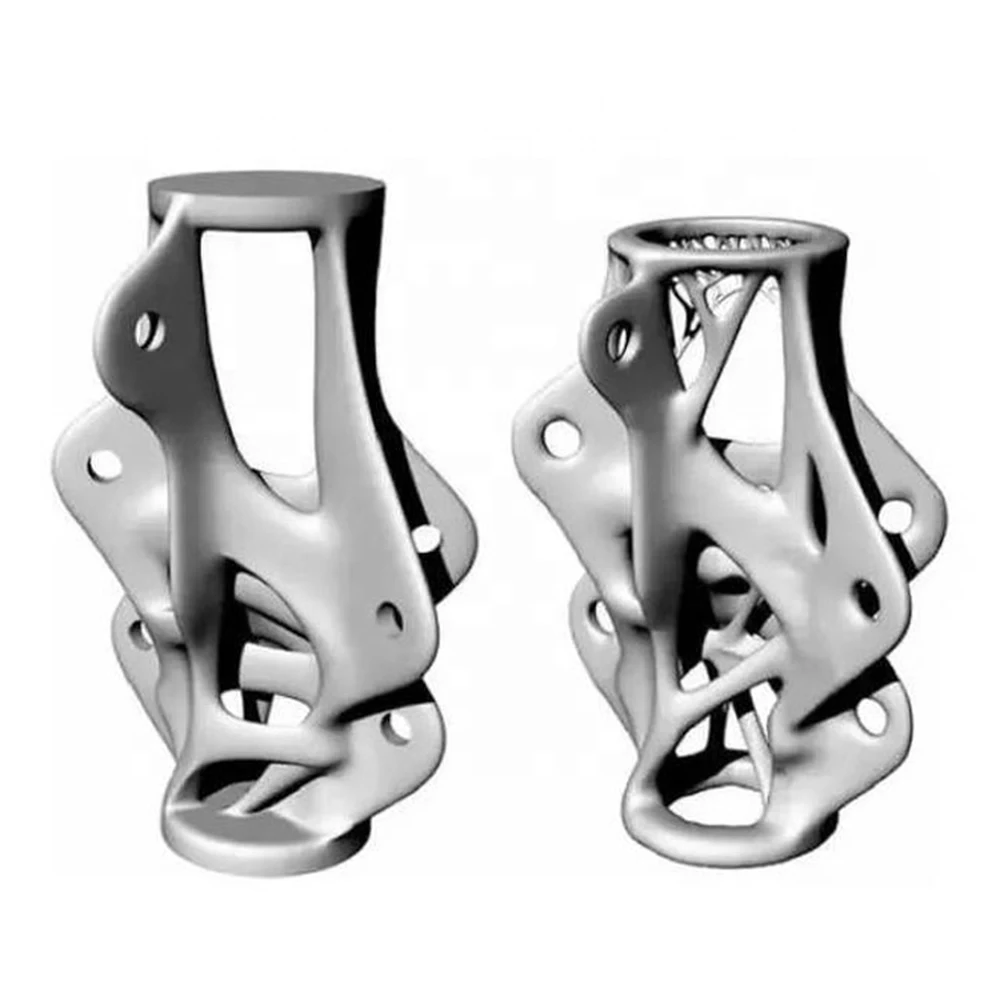 Custom OEM 3D Printing Service for High Performance Heat Exchangers & Fluid Parts Lattice Structure Lightweight Metal Rapid