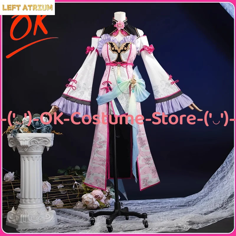 

[Customized Size] NIJISANJI Virtual Kozue Mone Cosplay Costume Dress Anime Character Outfit Halloween Carnival Party Uniform Set