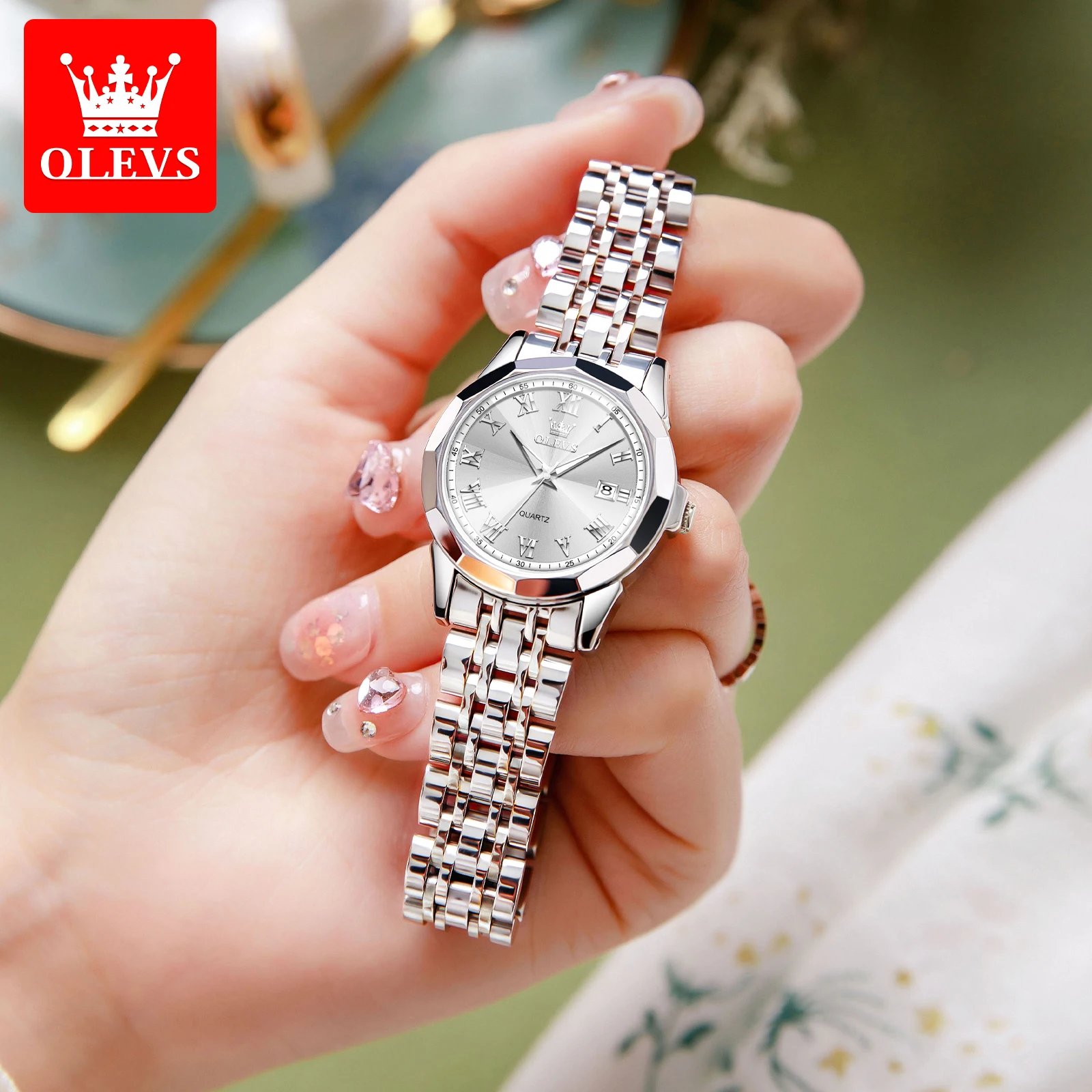 OLEVS Fashion Trend Quartz Watch for Women Best Selling Waterproof Luminous Elegant Lady Wrist Watch High Quality Women Watches