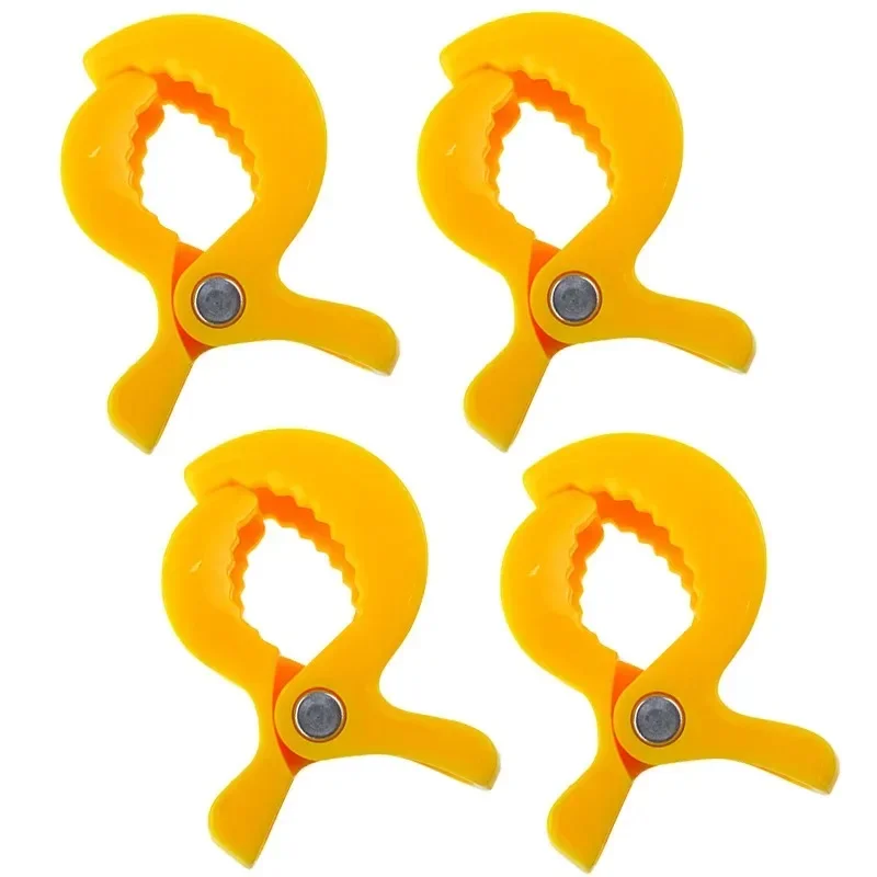 Abrazadera para cochecito de bebé, Clip de cocodrilo, clavija para cochecito, gancho para cochecito portátil, Clips para asiento de coche de bebé, accesorios para cochecito de bebé, 1-4 Uds.