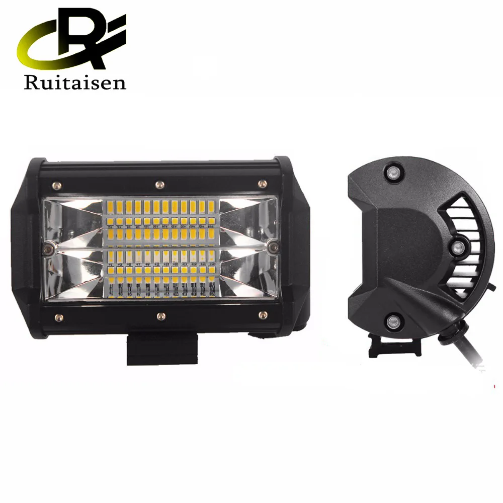 

Car Work Light 72w New Chip Three-row LED Off-road Vehicle Work Signal Light Led Lights for Car