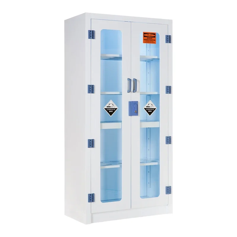 

Lab Safty Cabinet PP Plastic Laboratory Cabinet/glass Door Lab Storage Cabinets