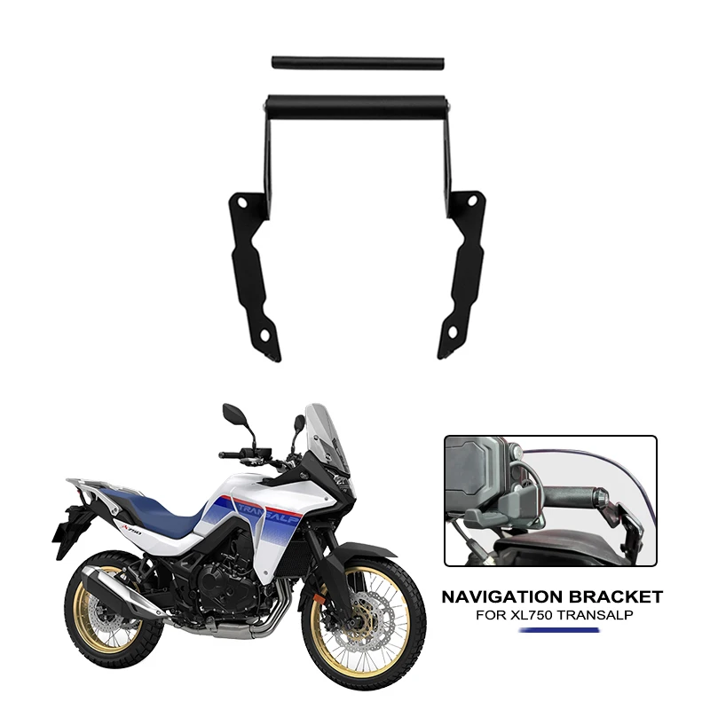 Honda XL750 XL 750 Transalp 750 2023 2024 오토바이, GPS 스마트폰 내비게이션 마운트 장착 브래킷 어댑터