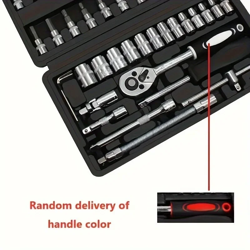 Car Repair Tools, Automotive Maintenance Repairing Tool Accessories Multi-Purpose Repair Tool Set – Ratchet Torque Wrench