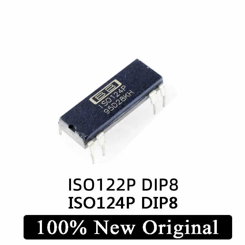 1pcs ISO124P DIP-8 ISO124 ISO122P ISO122 IS0124 DIP8 DIP isolation amplifier