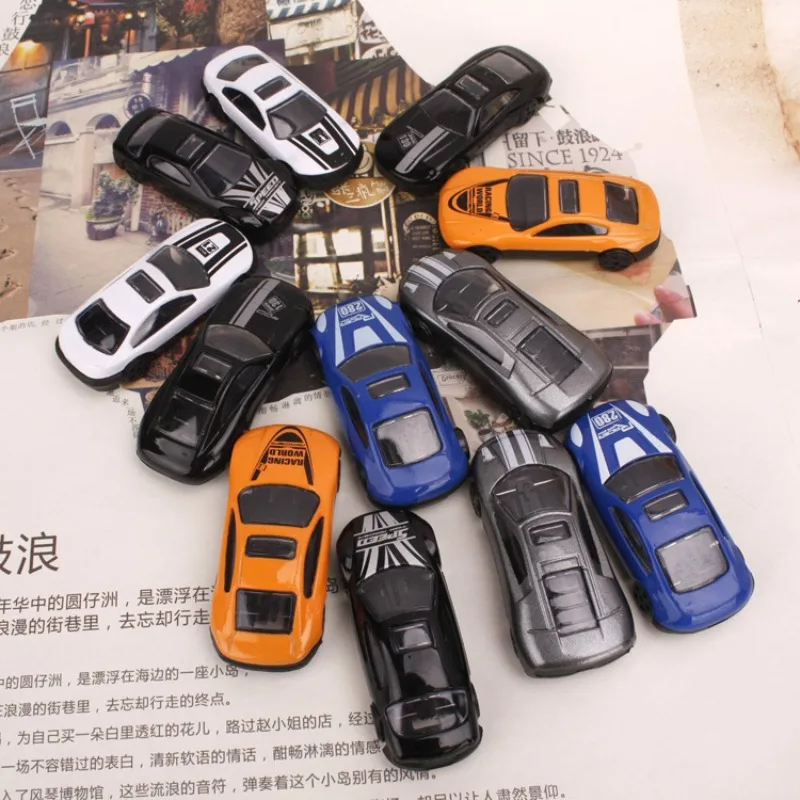 Children's Toys Portable Car Model Toy Car Container Truck with 12 Alloy Car Toys Portable Container Truck 12 Alloy Trolleys