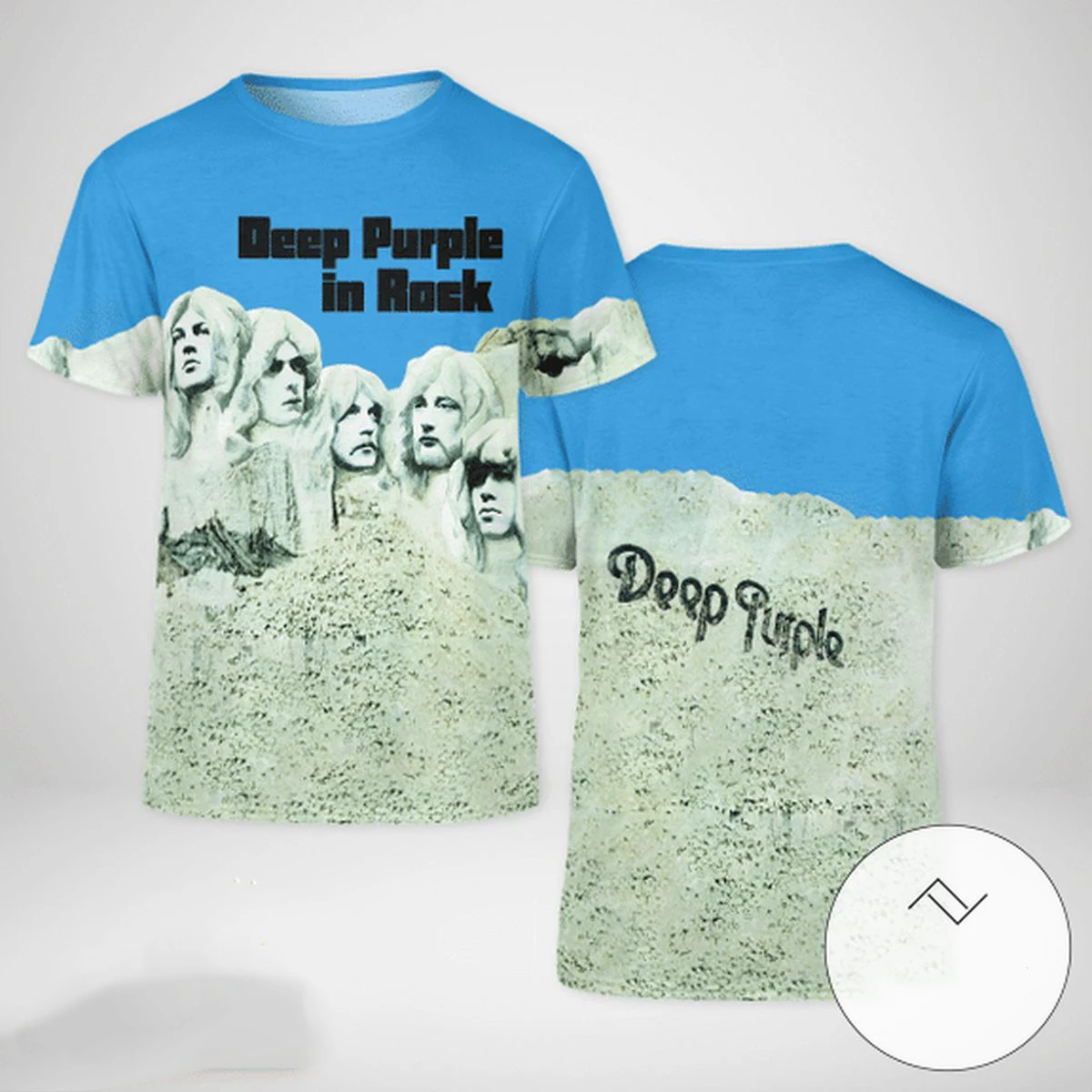 2025 جديد عميق الأرجواني روك تي شيرت الصيف ثلاثية الأبعاد طباعة الرجال النساء الهيب هوب الاتجاه قصيرة الأكمام تيز بلوز حجم الشارع ملابس للرجال #3