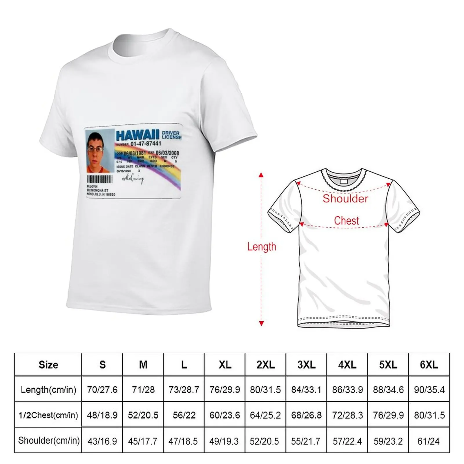 SuperBad - mclovin T-Shirt plain t-shirt Anime t-shirt shirts graphic tees graphic t shirt t shirt for men