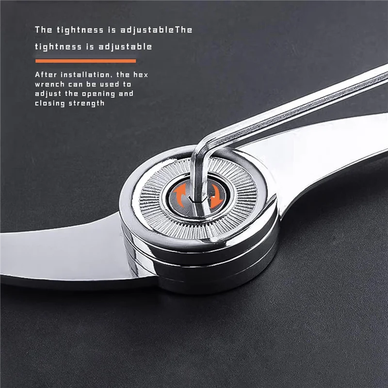 2-delige doosscharnieren Heavy Duty verstelbare lift- en hogere scharnieren Kastdeursteunscharnier-AA26