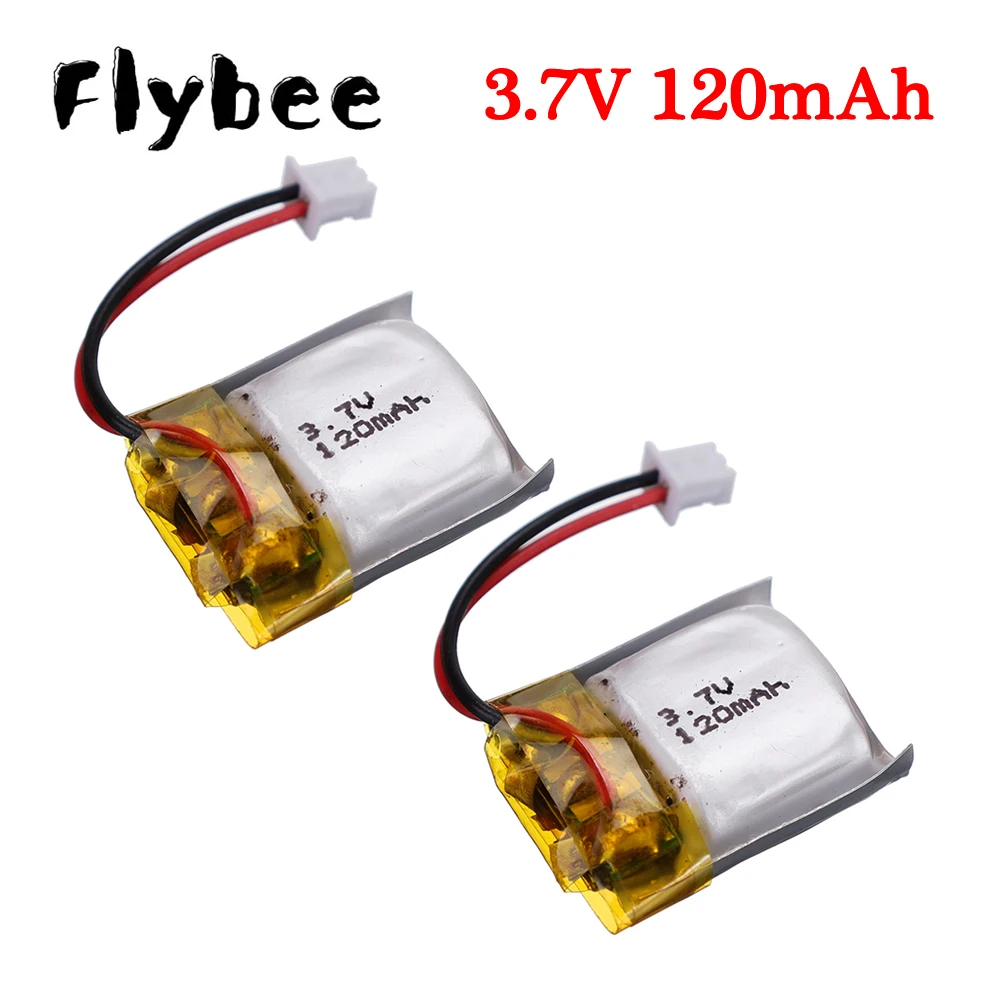 แบตเตอรี่ Lipo 3.7V 120 mAh สำหรับ wltoys V272 V282 V292โดรน RC แบตเตอรี่ Li-Po 3.7V 120 mAh สำหรับ Hubsan H111D Q4ชิ้นส่วนโดรนอาร์ซี