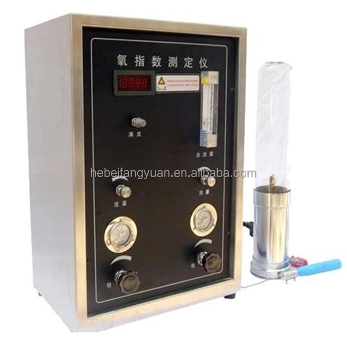 Digital Display Oxygen Index Tester / Oxygen Index Test Machine