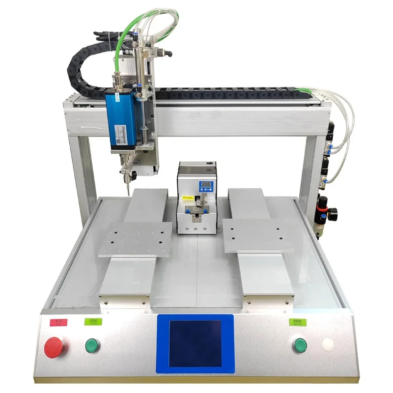 Dual Platform Fully Automatic Industrial Equipment 220v Screw Locking Machine with Air Blowing/Suction 1 Year Warranty