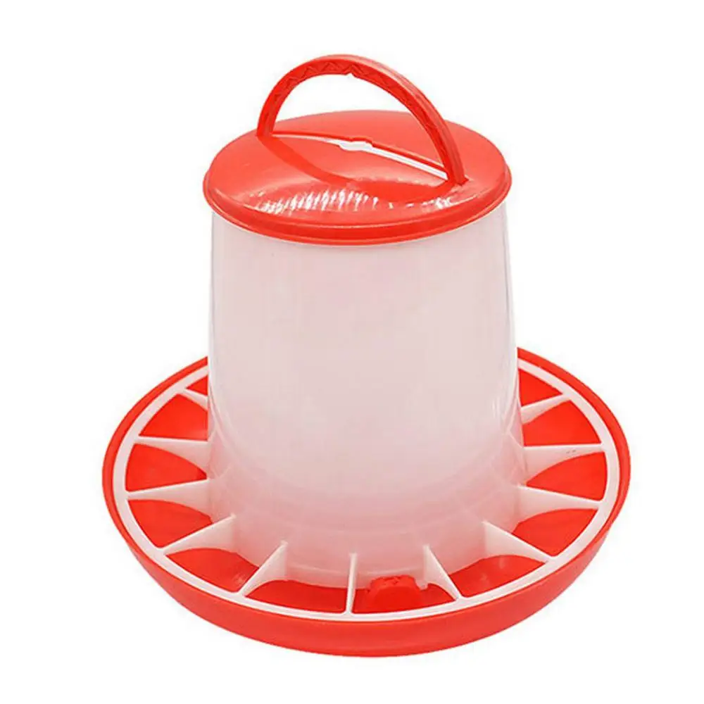 Chicken Automatic Feeder Quail Pigeon Feeder Chicken Feeding Bucket Poultry Animal Feeding Food Dispenser for Chicks Duck Goose