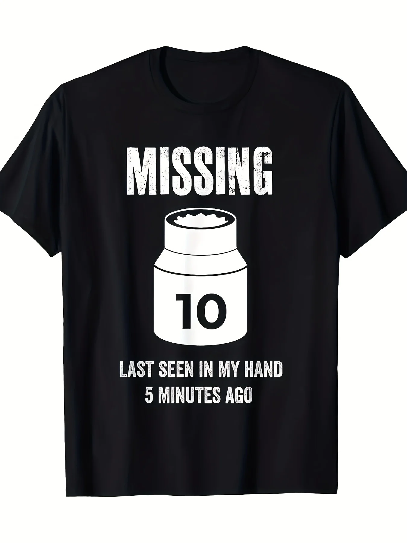 2026 Funny Missing 10mm Socket Mechanic Graphic T-Shirt for Men - Soft Cotton Breathable Stretchy Tee with Humorous 