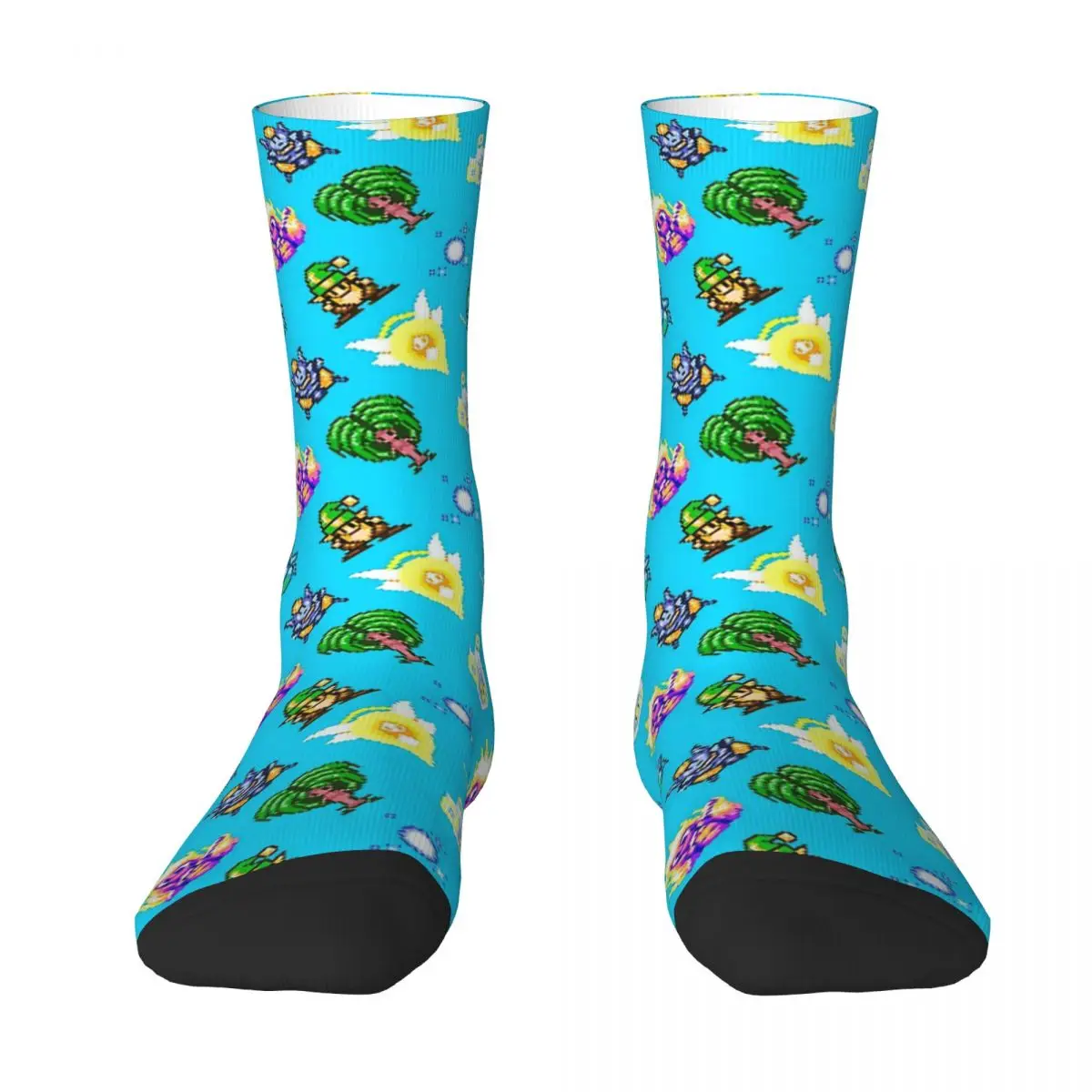 Secret Of Mana Video Game Nostalgia Mana Spirits Pattern Adult Socks Unisex socks,men Socks women Socks