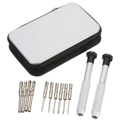 10pcs Glasses Precision Screwdriver Kit Watch Jewelry Eyeglasses Multifunction Repairing Tool sets With Zipper Box