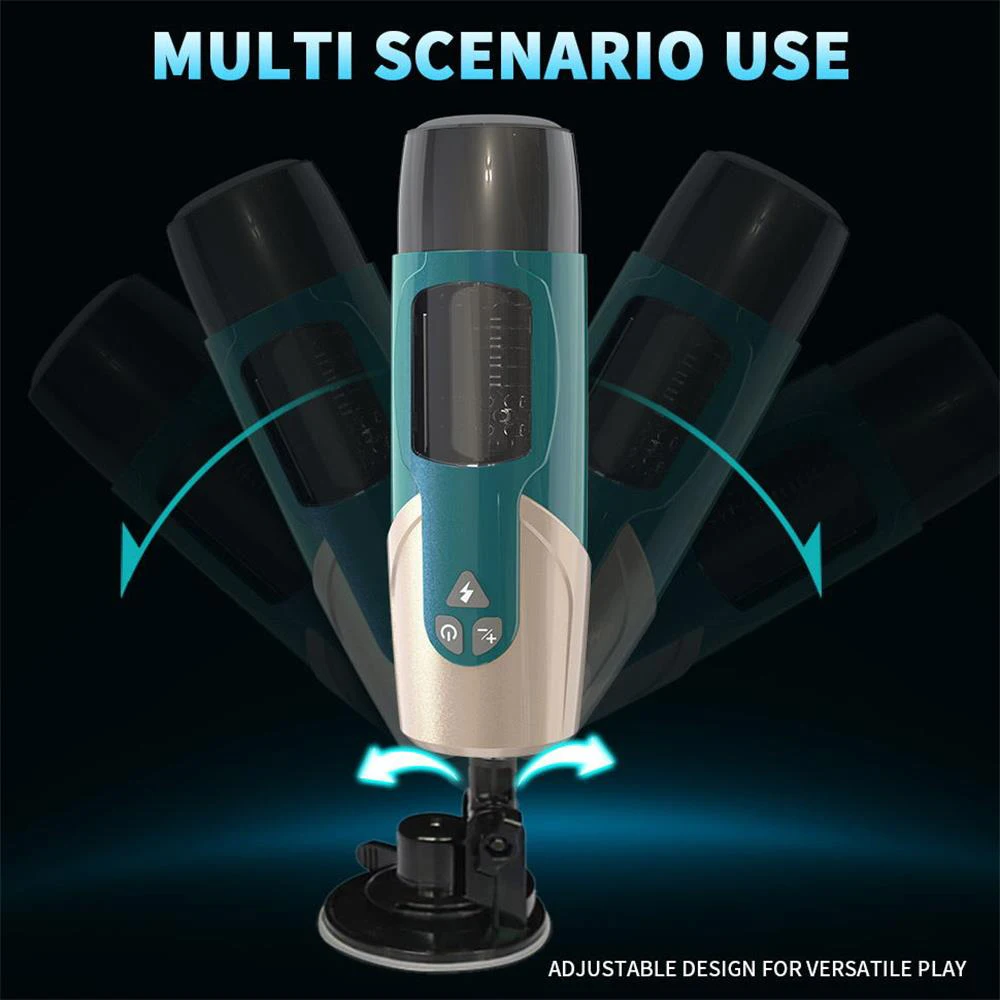 Automatic Thrusting Rotating Male Masturbator Penis Blowjob Machine Pocket Pussy Masturbation Cup Sex Toys for Adult Supplies