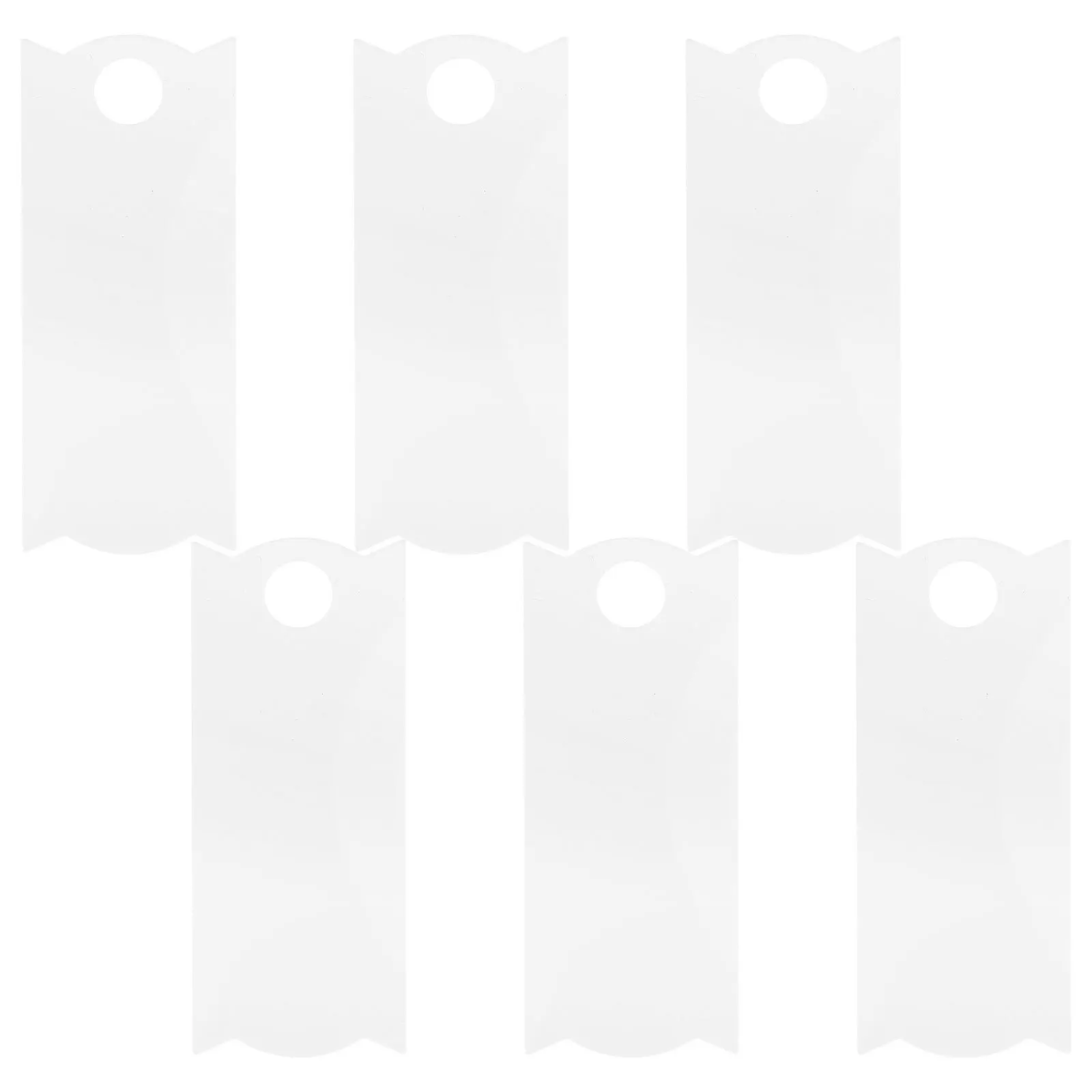 

6pcs Blank Name Plate For Tumbler Metal Diy Bottle Cap Nameplate Decor Cup Name Plate Aluminum Tumbler Nameplate Blank Art