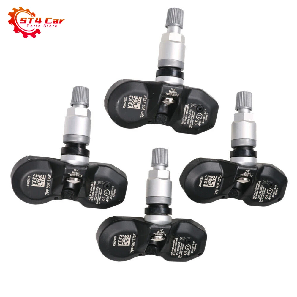 

1/4 Pcs TPMS 7PP907275F Tire Pressure Monitor Sensor For 2009 2010 2011 2012 2013 Porsche Panamera 970 433MHz New