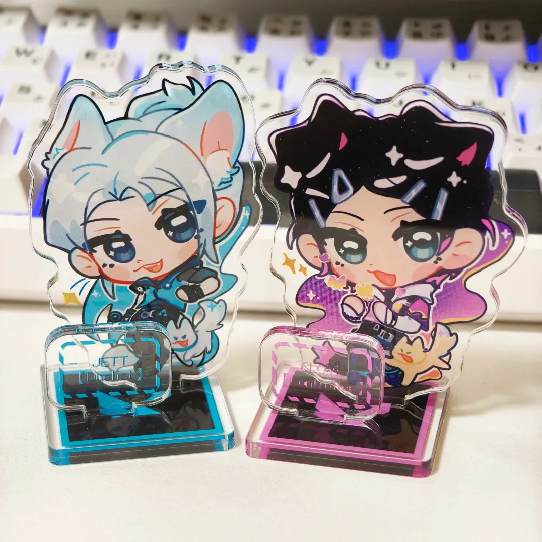 VALORANT-soporte acrílico de juguete, modelo de figura de exhibición, colección de productos de Anime, decoración de escritorio, Accesorios de adorno, regalo para Amiga