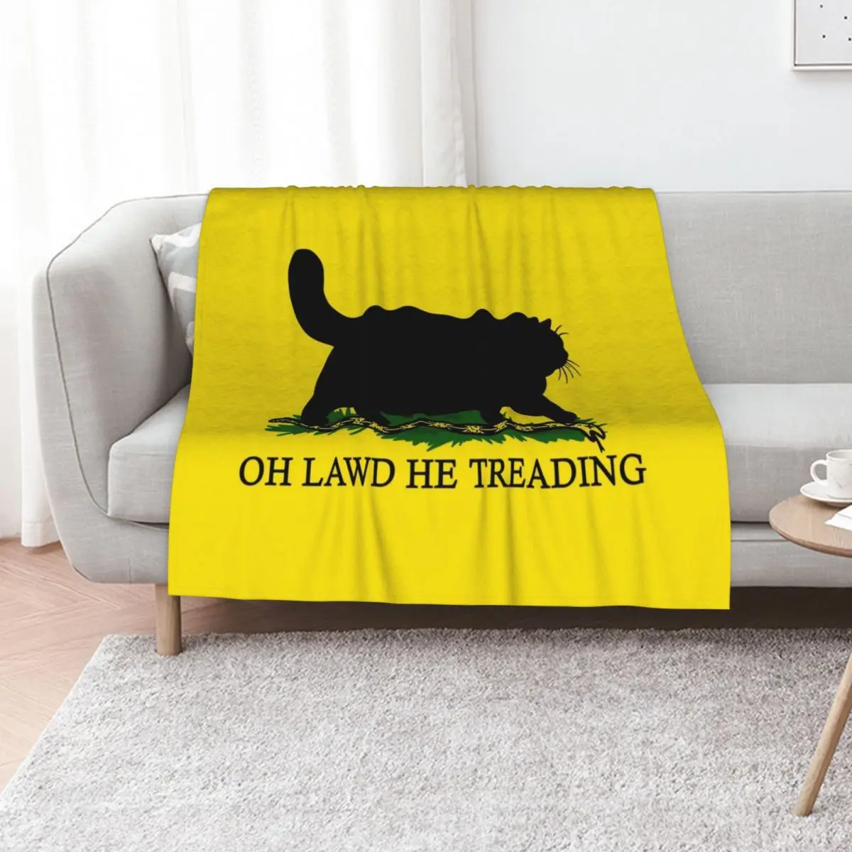 

Oh Lawd He Treading Throw Blanket Sofa Throw Bed Fashionable Sleeping Bag Luxury Brand Blankets