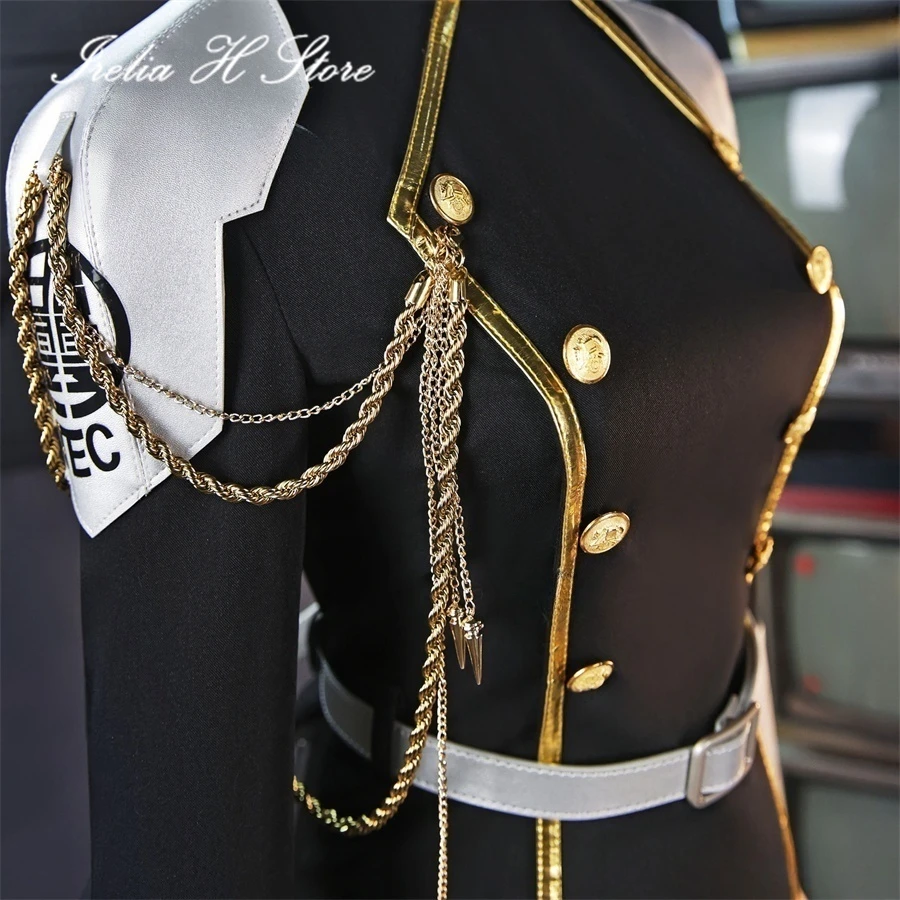 Irelia H Store أنيمي السحرية فتاة الساحرة محاكمة تاتشيبانا شيري تأثيري حلي تاتشيبانا شيري JK فستان للنساء #4