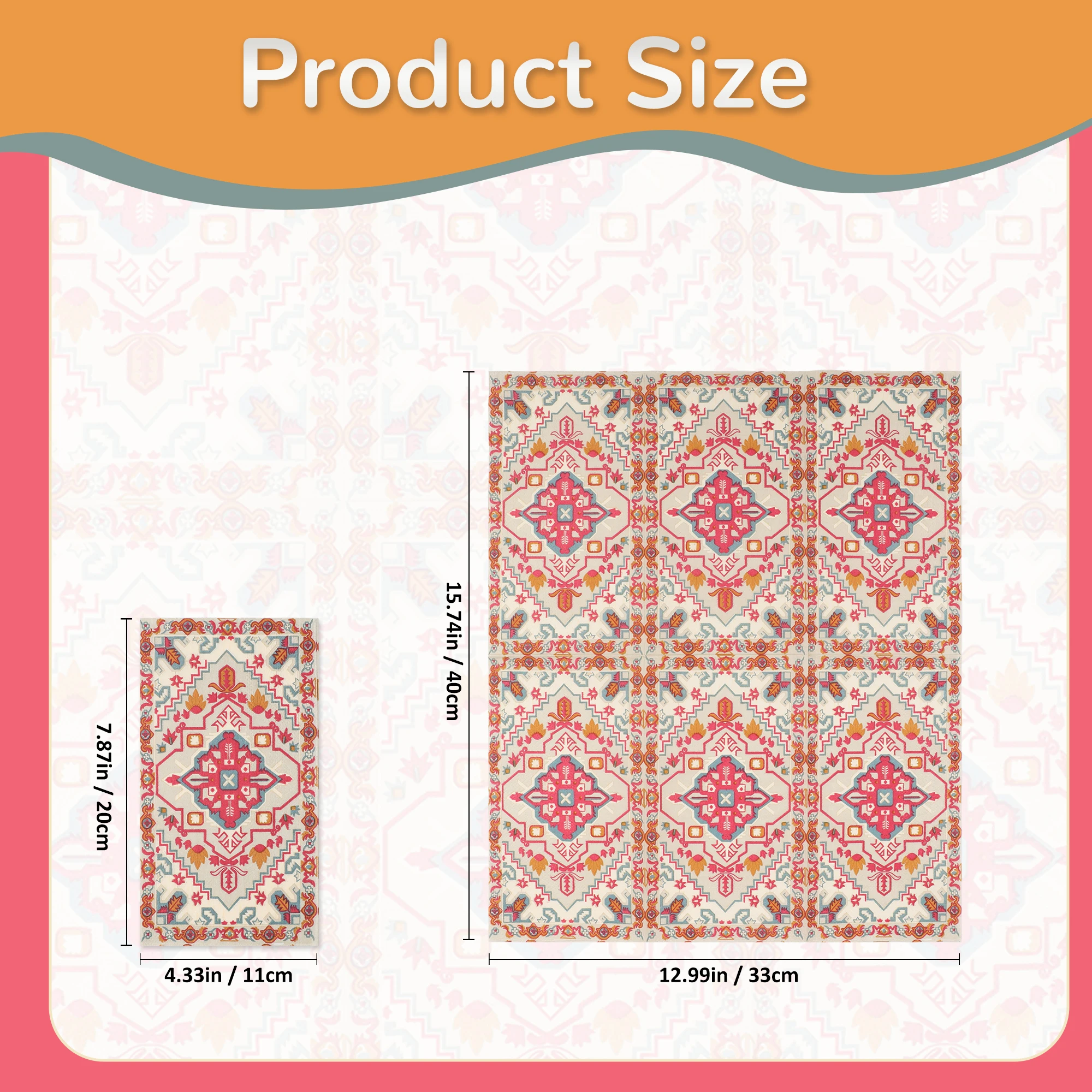 20 Tovaglioli Rossi con Fiori  - Home Decor Medieval recensione e prezzo