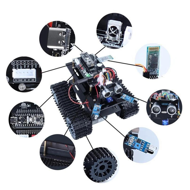 

Car Smart Robot Programming Kit Electronicgesture Control Kit Smart Car Robot Kit Programming Learning Programming Kit