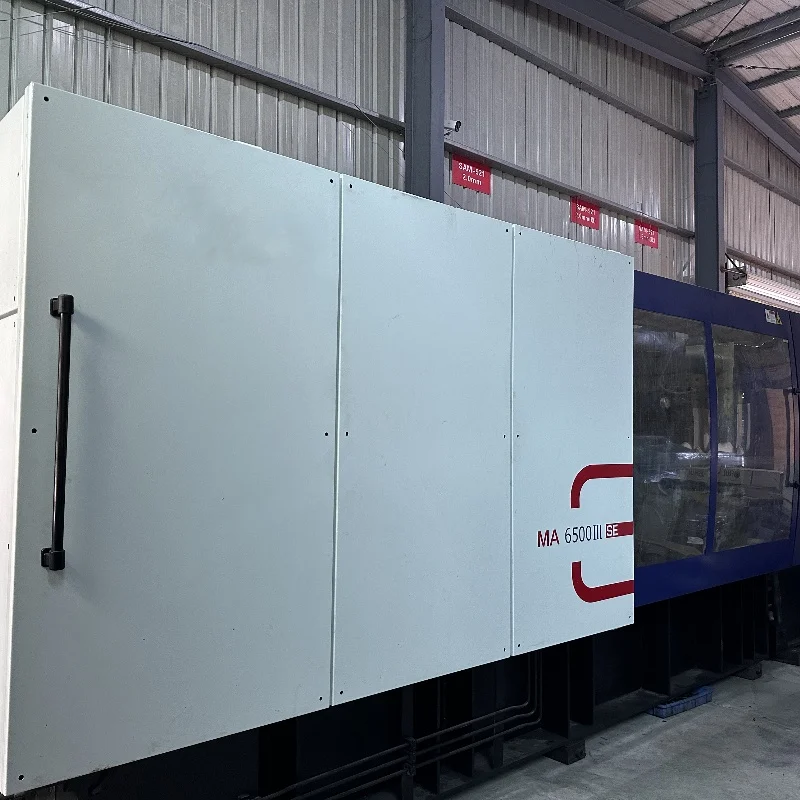 Used Haitian MA650T Servo Motor PVC PP Preform Injection Style Horizontal Plastic Injection Molding Machine