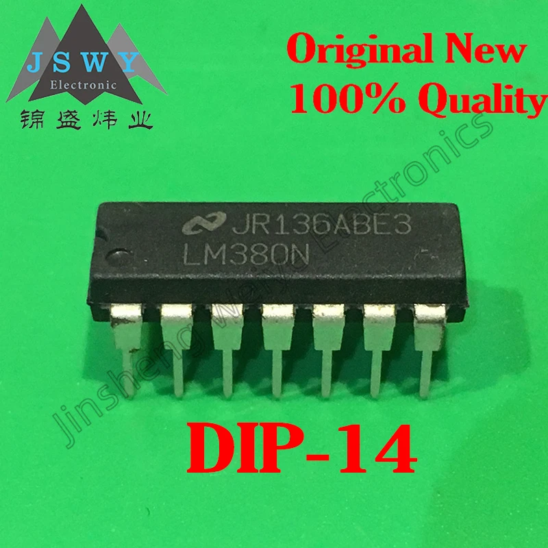 

5~10PCS LM380N LM380 Audio Power Amplifier Chip Package DIP14 100% Brand New Original Free Shipping