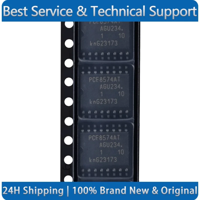 PCF8574AT SOIC-16 Remote 8-bit I/O expander chip with interrupt I2C bus New Original
