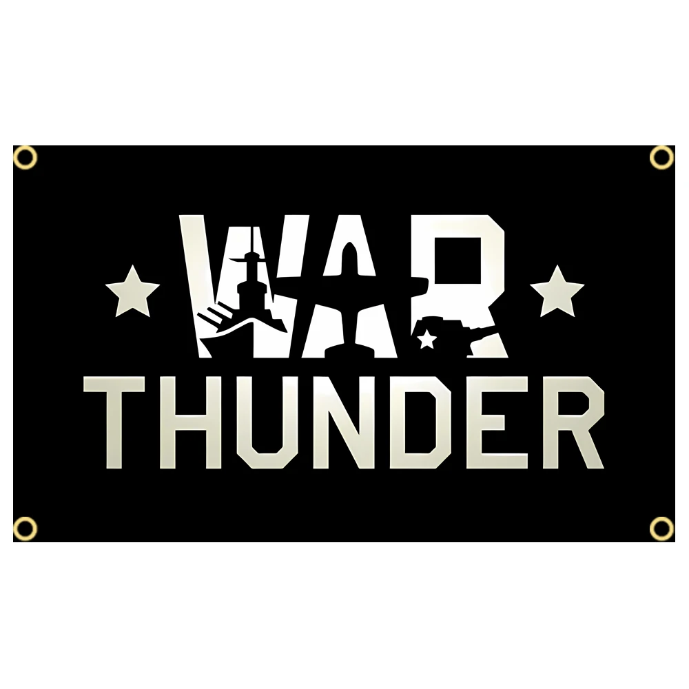 60x90cm 90x150 WAR THUNDER Flag Polyester Digital Printed Banner Tapestry curtain