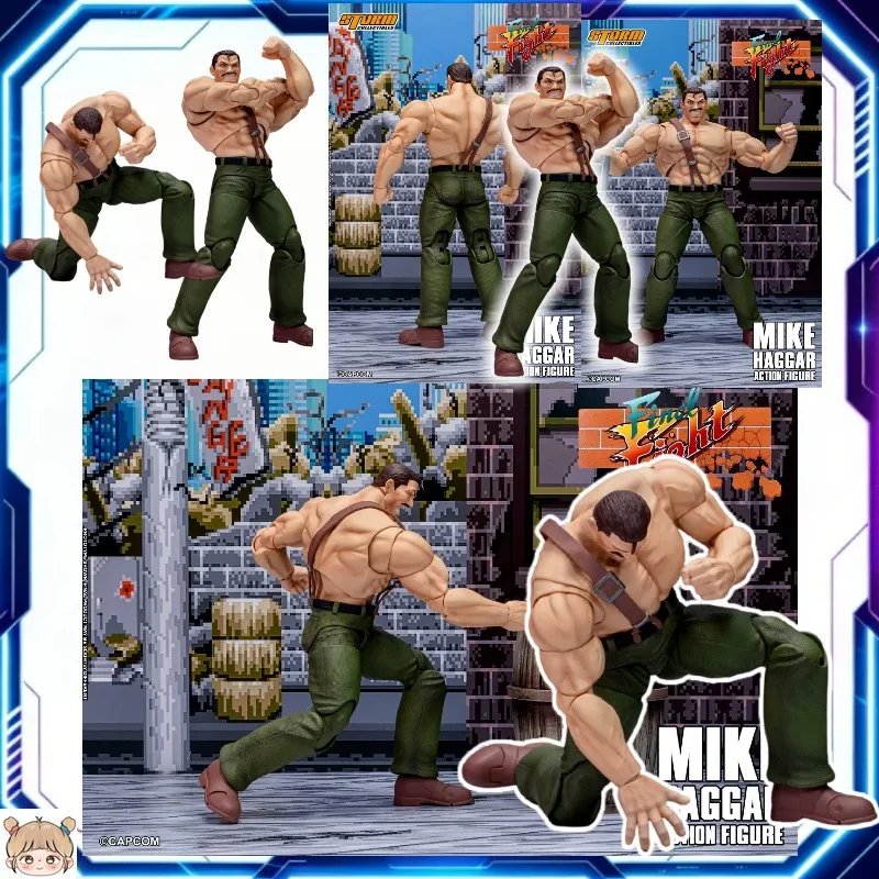 

Pre-sale New Storm Toys Classic Arcade Game Final Fight Mike Haggar Action Figure Collectible Gifts Toys