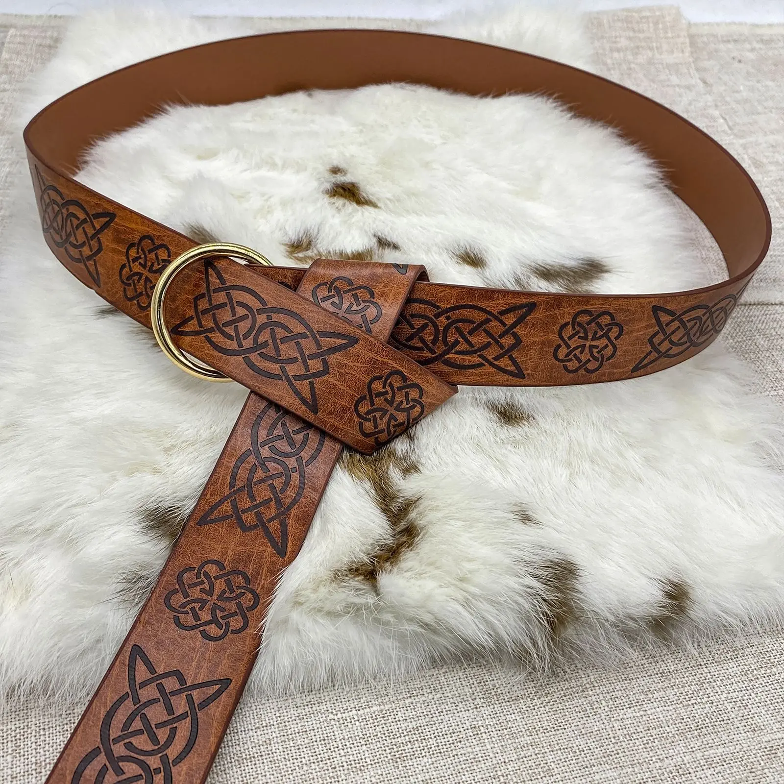 الرجعية القرون الوسطى حزام تأثيري فايكنغ Vegvisir بولي Leather الجلود يا حلقة حزام للنساء عصر النهضة فارس أبازيم حزام الكبار الإكسسوارات