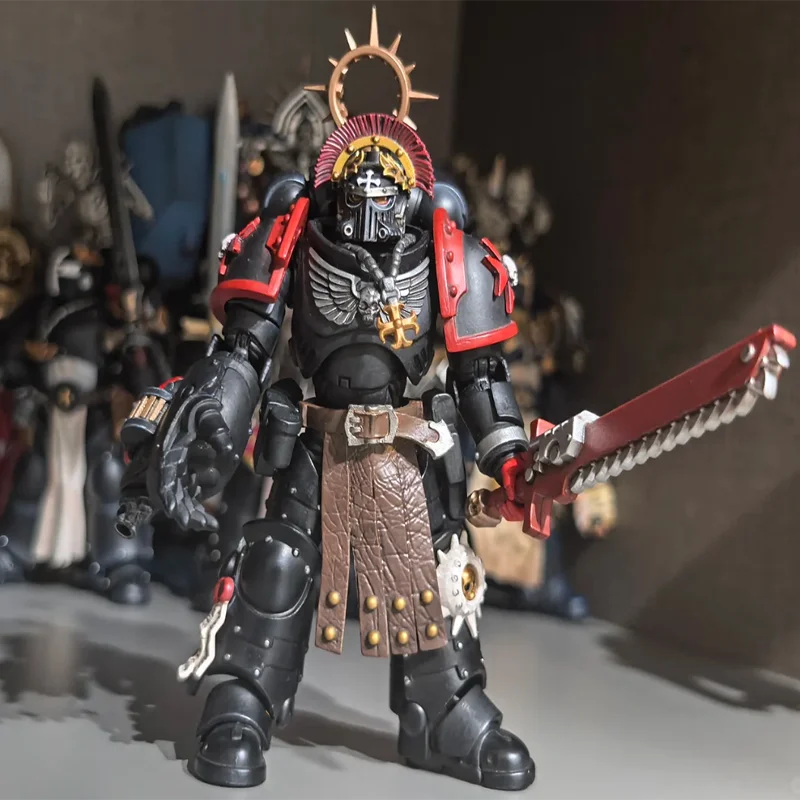 

Genuine stock JOYTOY Dark Source Warhammer 40K Black Holy Church Original Cast Holy Sword Brotherhood Mobile Soldier Model