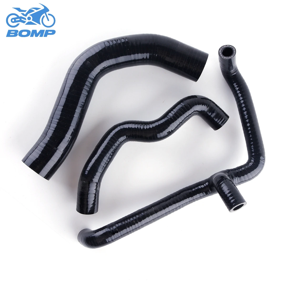 FOR BMW E65 E66 745I 745LI 2002 2003 2004 2005 Upper Radiator Coolant Hoses 17127508010 Silicone Tubes Kit 3Pcs 11 Colors