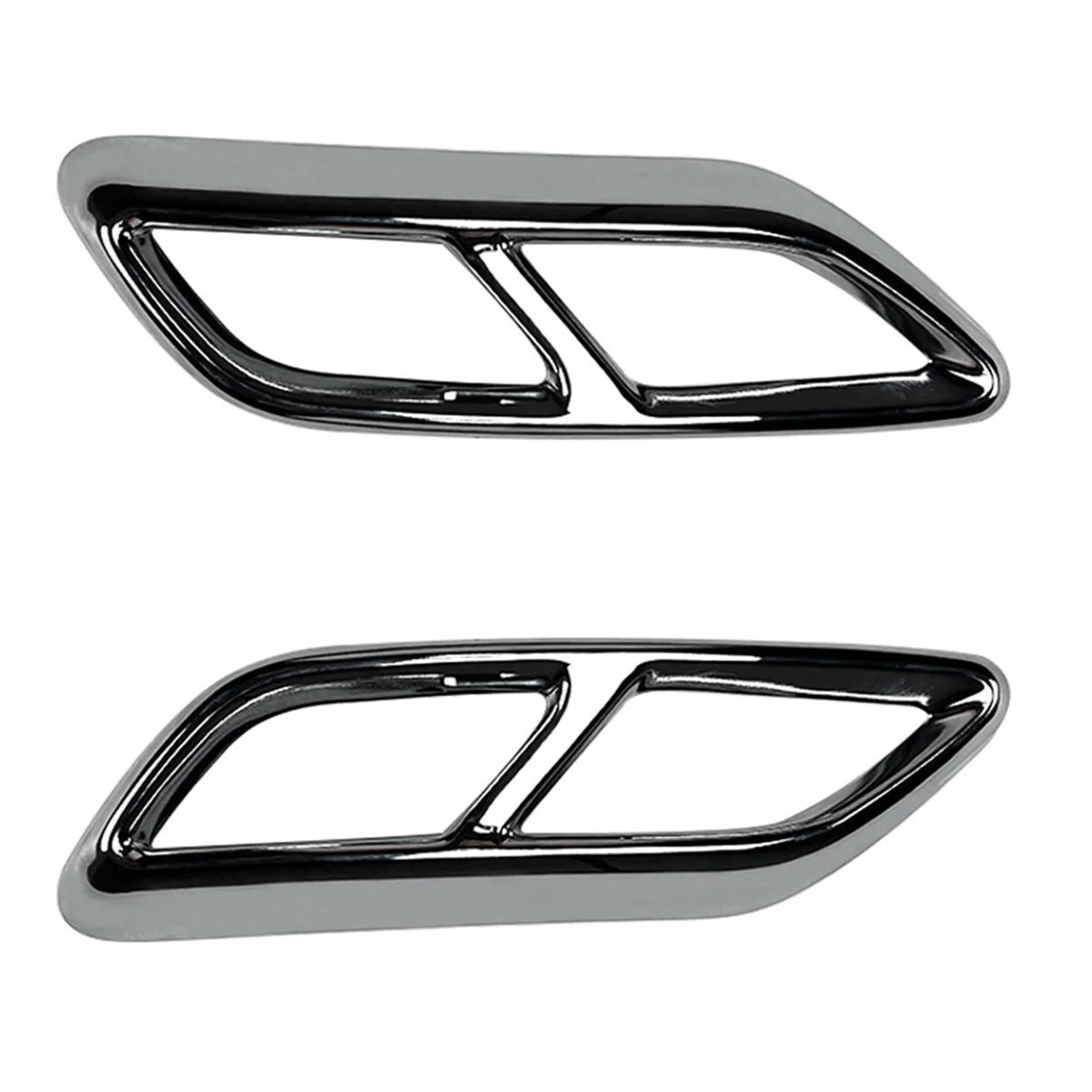 Car Tail Throat Trim Frame Exhaust Pipe Exterior Accessories for Audi A3 8Y S Line Sportback Sedan 2021+ C