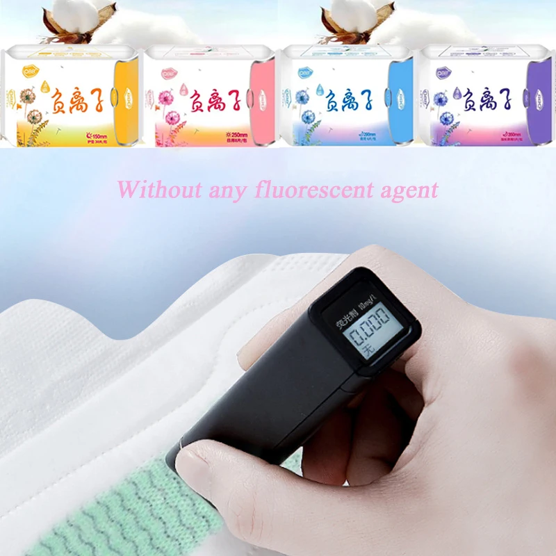 30 pcs/Anion Ultra-Thin Sanitary Napkins Pure Cotton Dry And Breathable AnionSanitaryNapkinsSuitable for Women Menstrual Period