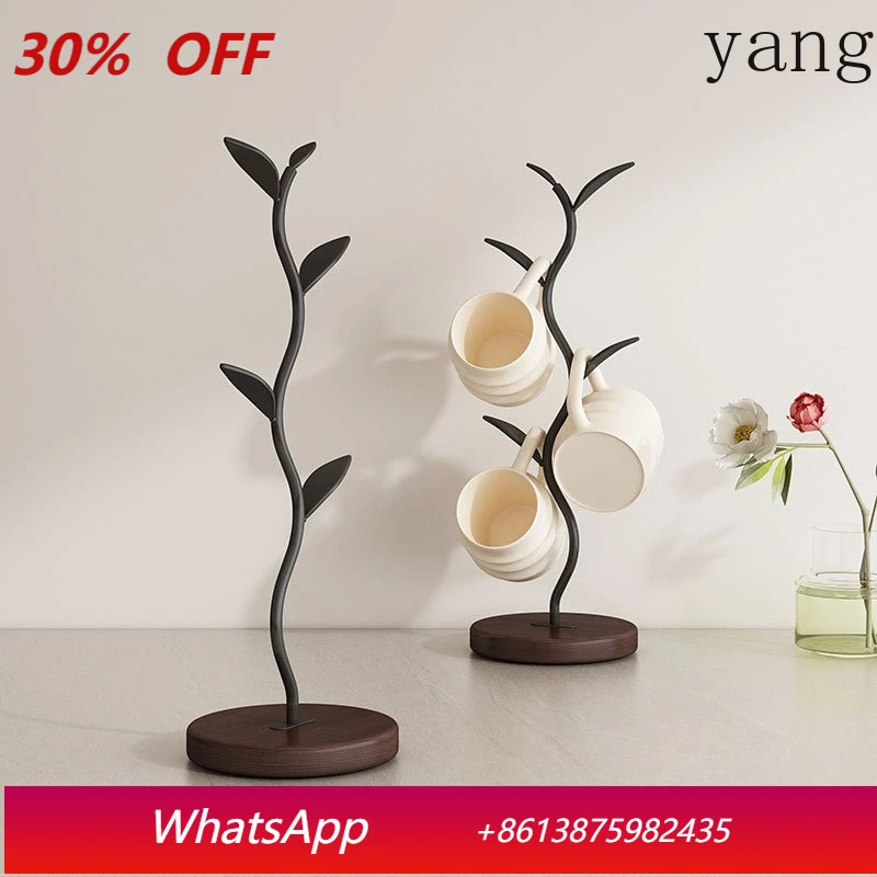 

LTT creative ornament tree cup holder household living room decorative cup holder