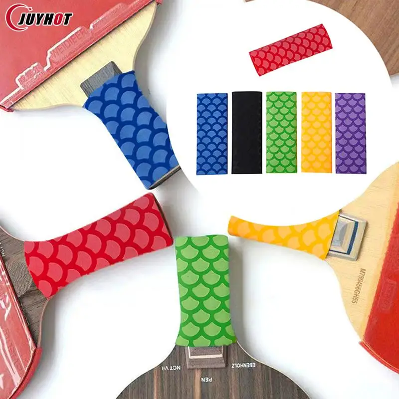 Cinta de pegamento de mano para raqueta de tenis de mesa, cinta de mango de sobregrip, Material termorretráctil, juego de Ping Pong, empuñaduras de murciélago, accesorios de banda para el sudor