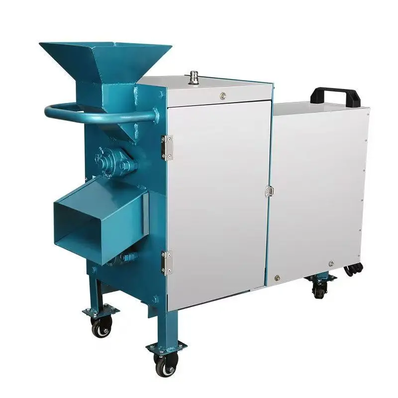 New Commercial Automatic River Snail Tail Removing Machine Escargots Tail Washing Cutting Machine Restaurants Meat Motor Engine