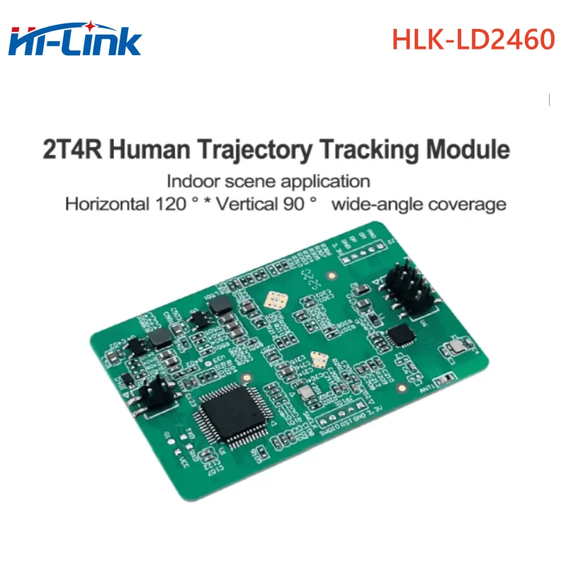Original New 24G HLK-LD2460 HLK-LD2450 2T4R 1T2R MM Wave High Performance Human Perception Trajectory Tracking Radar Module Body