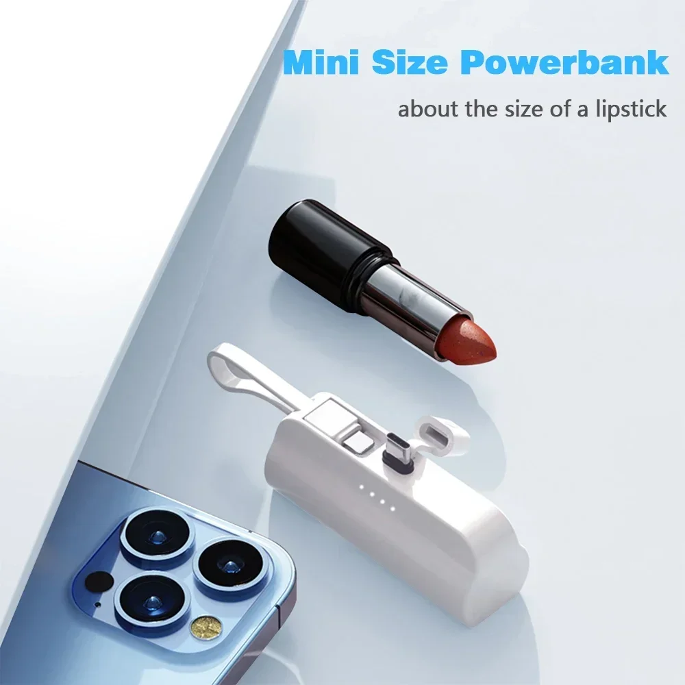 30000mAh Mini Portable Power Bank External Battery Plug Play Power Bank Type C Fast Effective Charger For iPhone Samsung Huawei