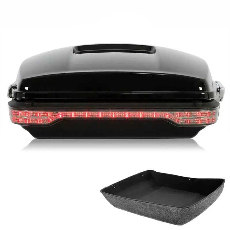 Motorcycle Chopped Pack Trunk LED Tail Light For Harley Tour Pak Touring Road King Street Glide Electra Glide 2014-2023 2017 19