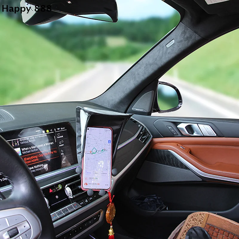 1pc Car Phone Sunshade – Keeps Your Phone Cool And Safe From Sunburn On Bikes, Motorcycles, Or Cars!