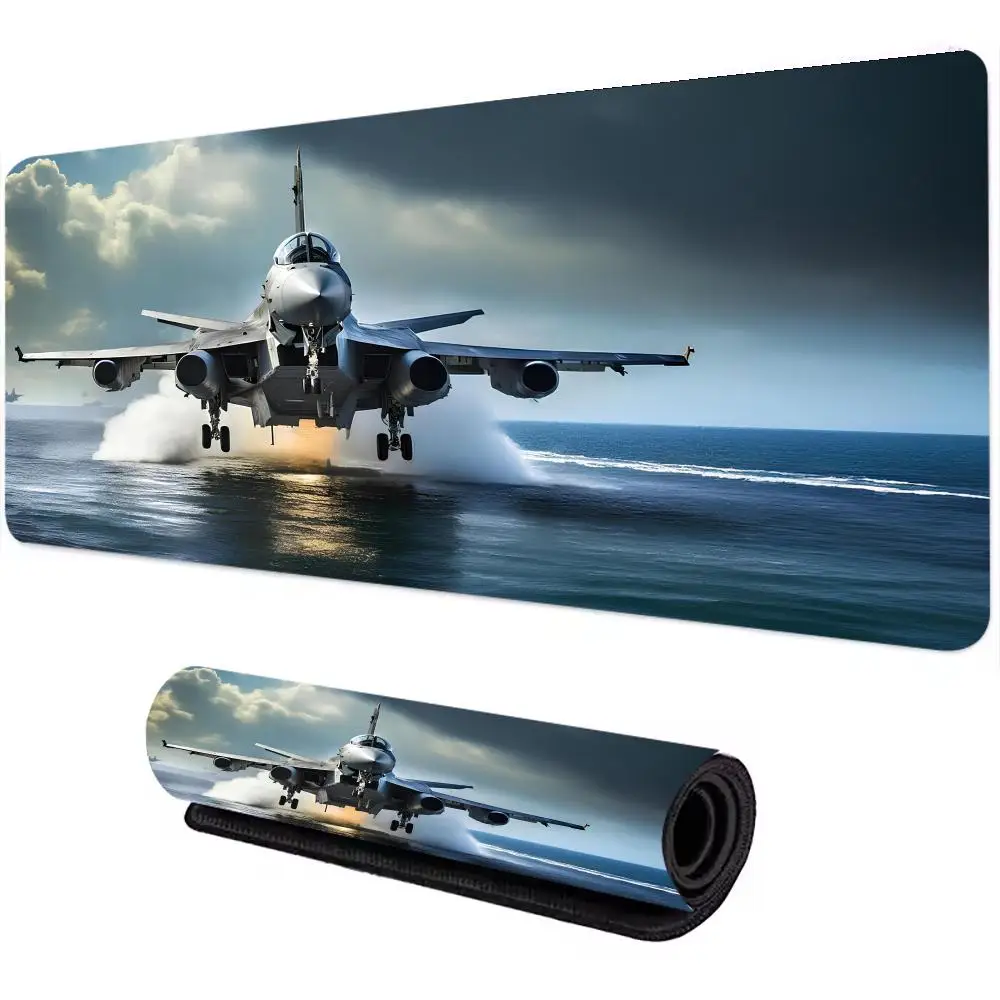 

Fighter Mouse Pad XXL Oversized Rubber Non-Slip Computer Desk Mat Ideal for Office Use and Gamers Mouse Pad & Keyboard Mat