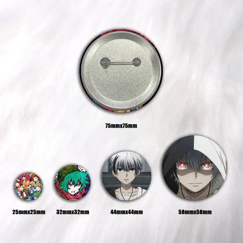 A-Game Your Turn To Die Death Art Badges Button Round Creative Pin Brooch Badge Bag Decor Accessories Fans Collect Friends Gifts