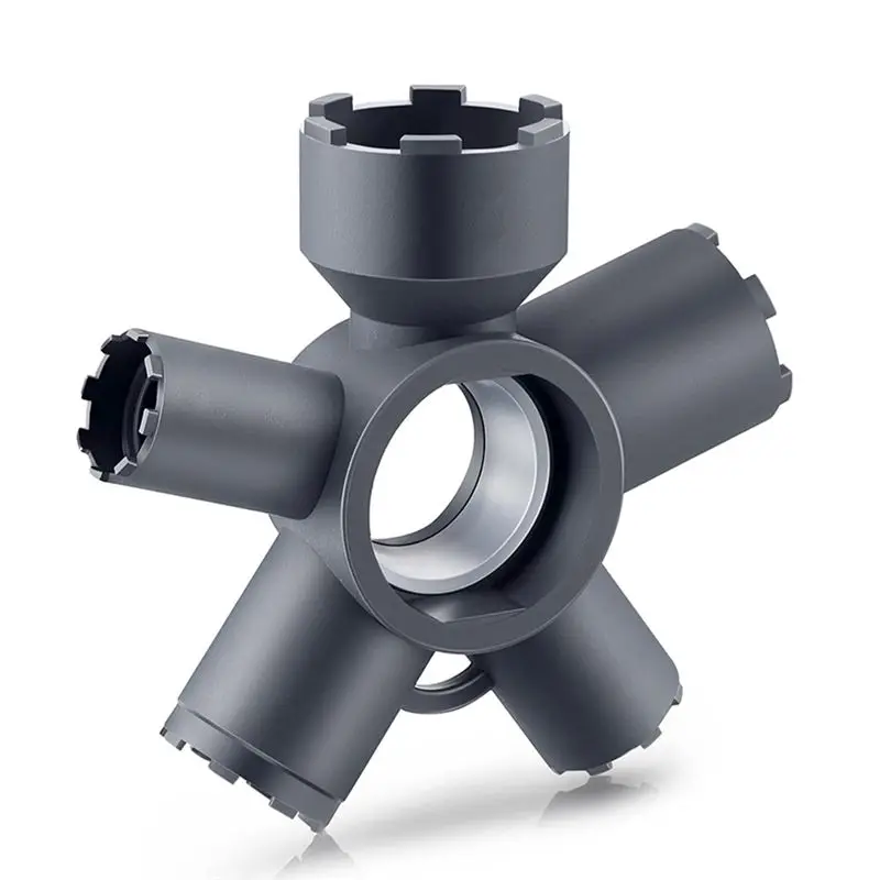 AC23-10 In 1 Faucet Aerator Removal Tool Faucet Aerator Key For Threaded Aerator/Aerator With Housing Cut Edge&Round