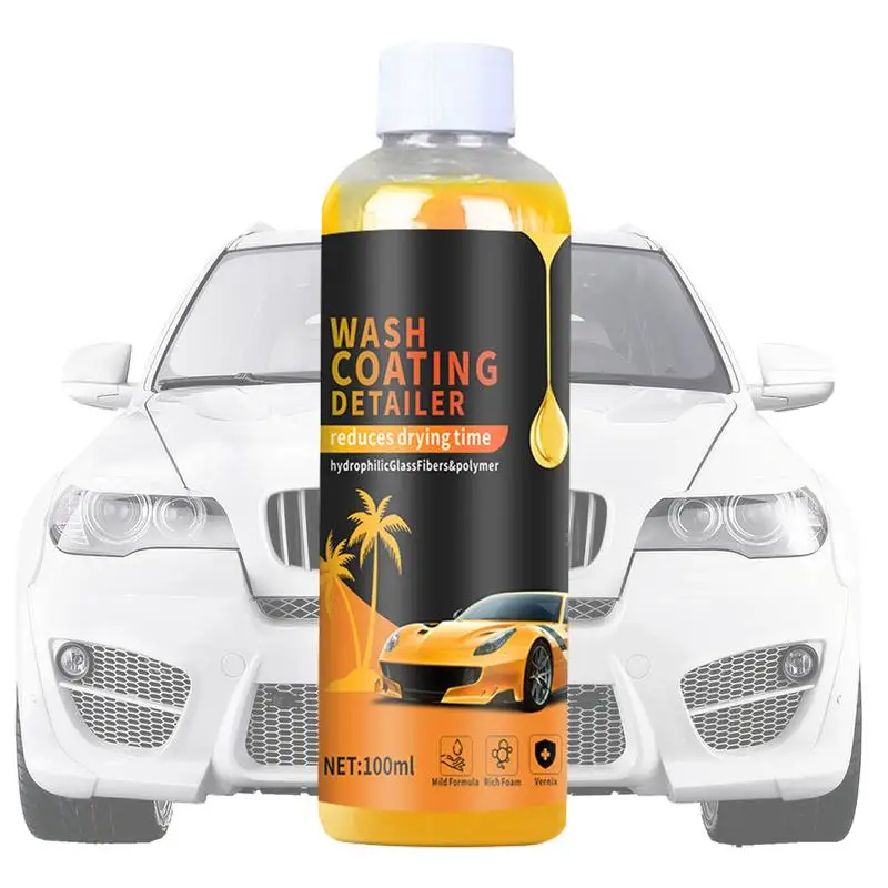 

Car Wash Wax Wash Coating Quick Dry Detailer Multi-purpose Scratch-Free Car Wash Liquid Makes Car Detailing Quick And Easy