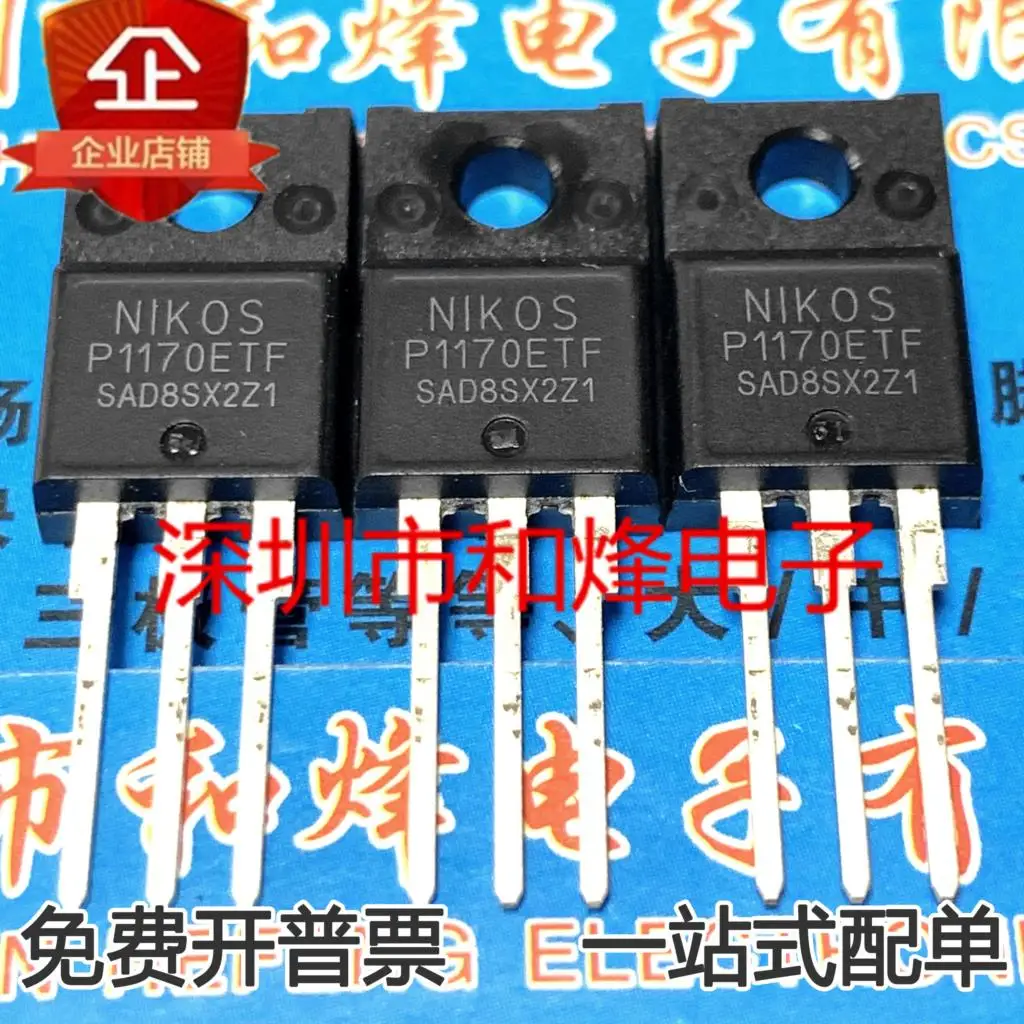 5 uds-10 Uds P1170ETF MOS TO-220F nuevo y Original en Stock